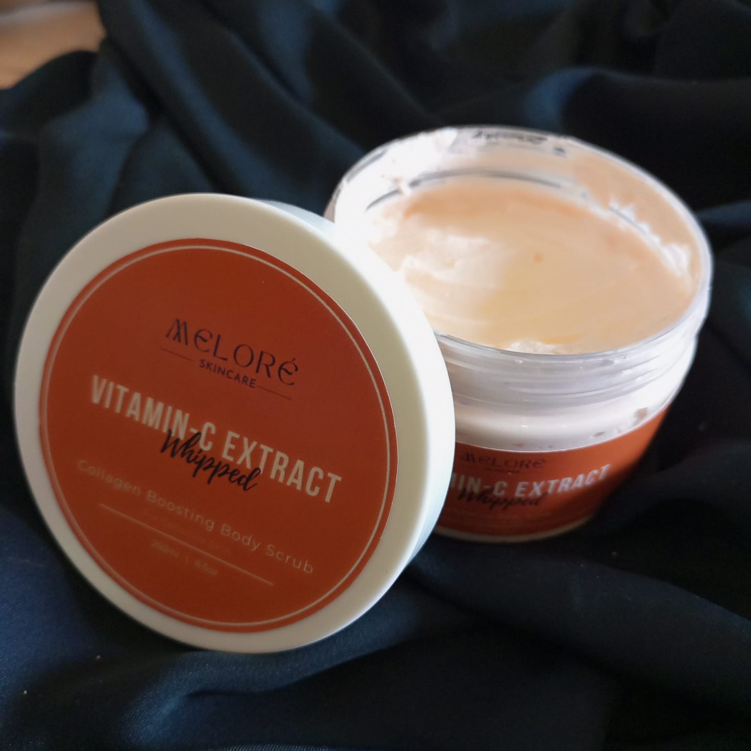 🍊Vitamin-C Extract Whipped - 250g Exfoliating Body Scrub For Sensitive Skin - Collagen Boosting 🍊